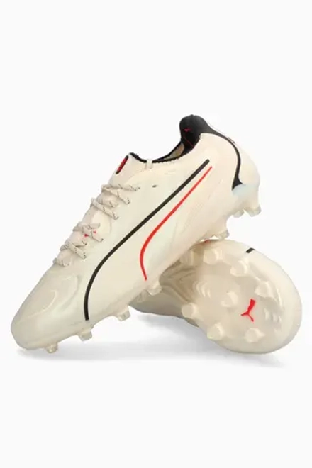 Бутсы Puma King 20 Ultimate FG/AG - белый