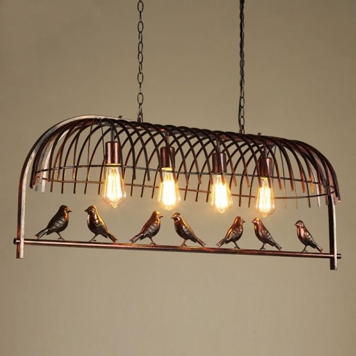 Люстра Birds in cage L 8330-D4