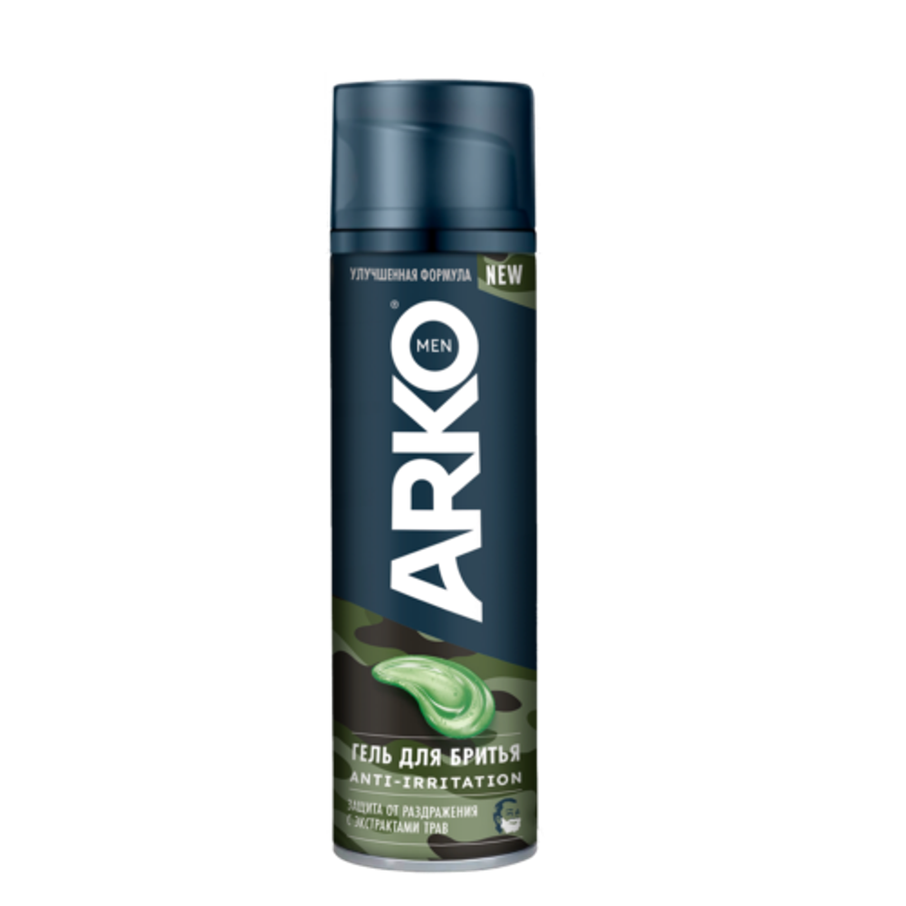 Гель для бритья Арко Anti Irritation 200мл