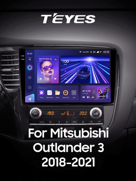 Teyes CC3 2K 10,2"для Mitsubishi Outlander 2018-2021