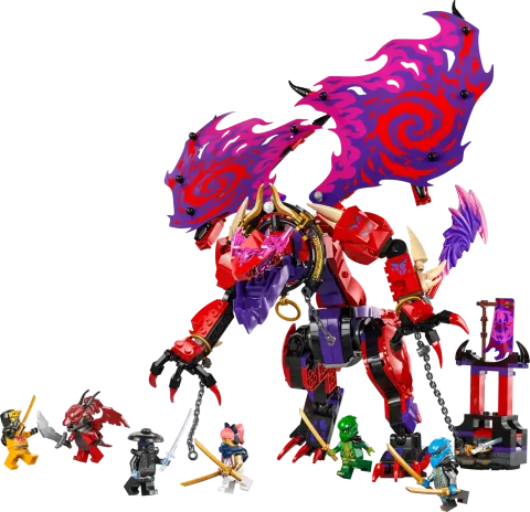 Конструктор LEGO Ninjago 71832 Громовой клык Дракона Хаоса