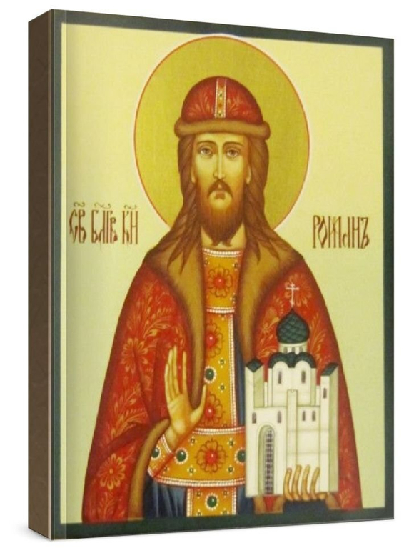 Роман Рязанский (рукописная икона)
