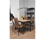 Стол обеденный Dikline L110 Black (раздвижной)