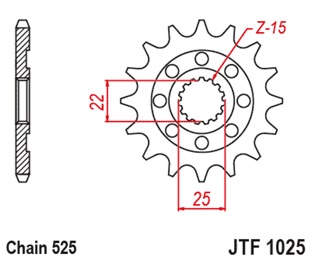 Звезда JTF1025.15