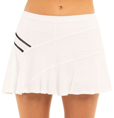 Юбка теннисная Lucky in Love Core Whites Mesh Love - white/black