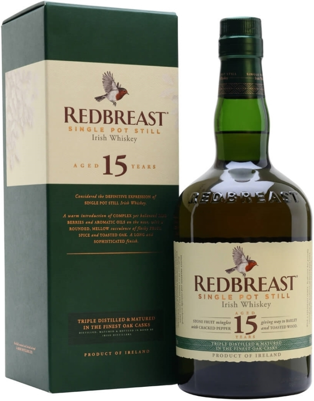 Виски Redbreast Aged 15 Years, 0.7 л