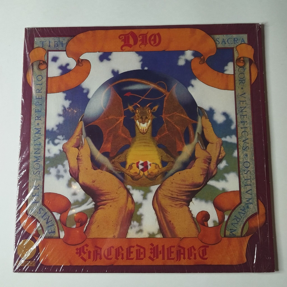 Винтажная виниловая пластинка LP Dio Sacred Heart (EU 2021)