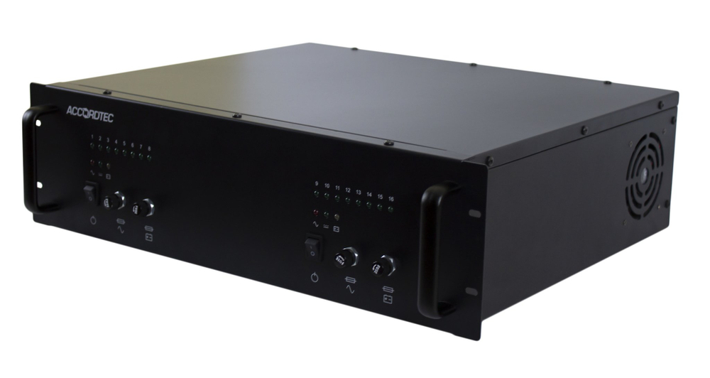 ББП-80х2 v.16 RACK 3U Источник вторичного электропитания AccordTec