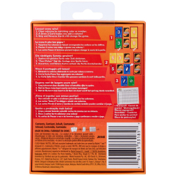 Настольная карточная игра UNO Zero Mattel JHH JHH4848 — фото 4
