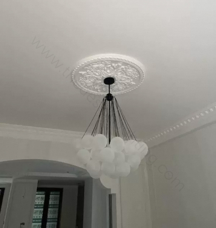 Pendant design lamp Cloud by Apparatus (black)