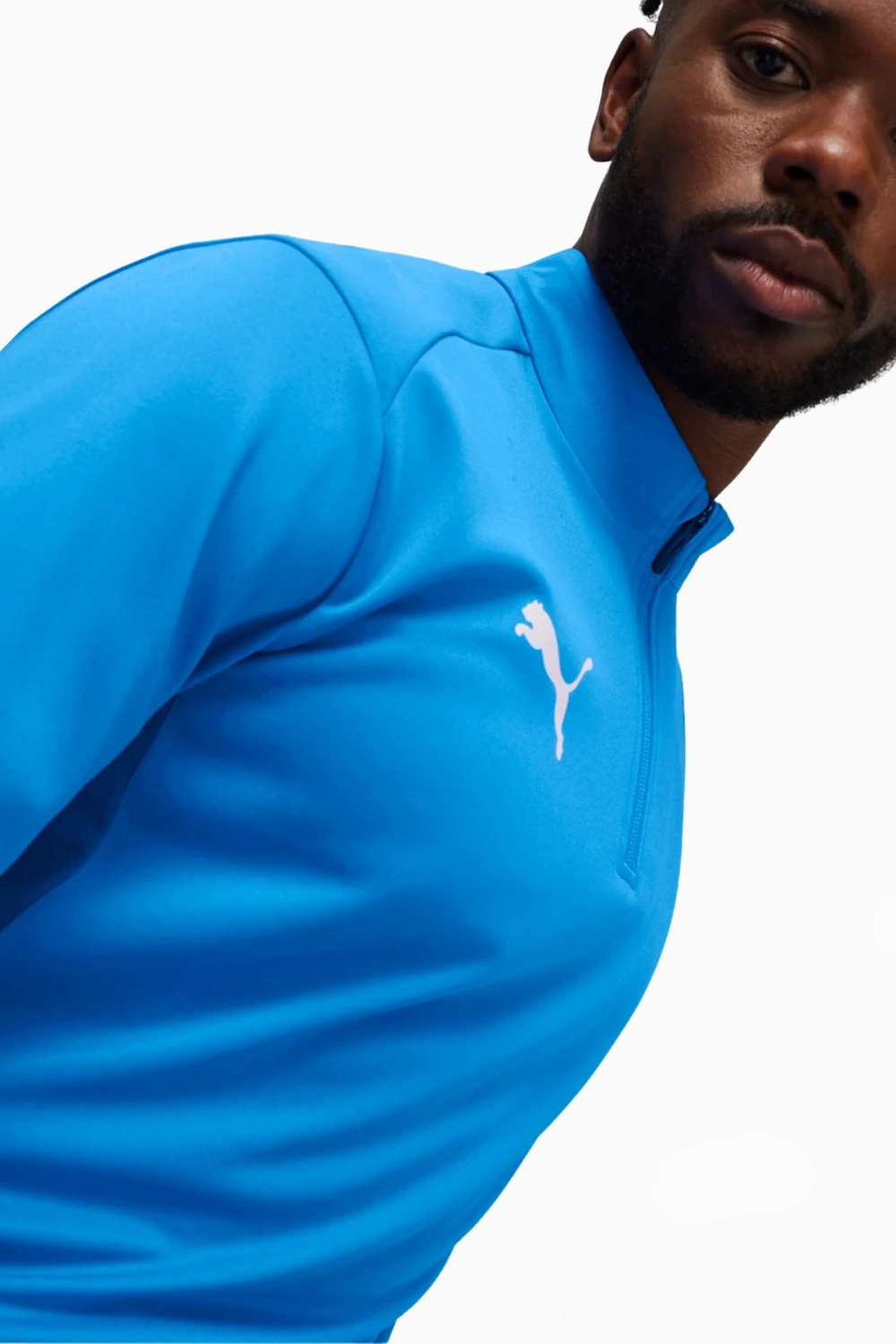 Кофта Puma teamGOAL Training 1/4 Zip Top - синий