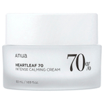 Anua, Heartleaf 70, интенсивный успокаивающий крем, 50 мл (1,69 жидк. унции)