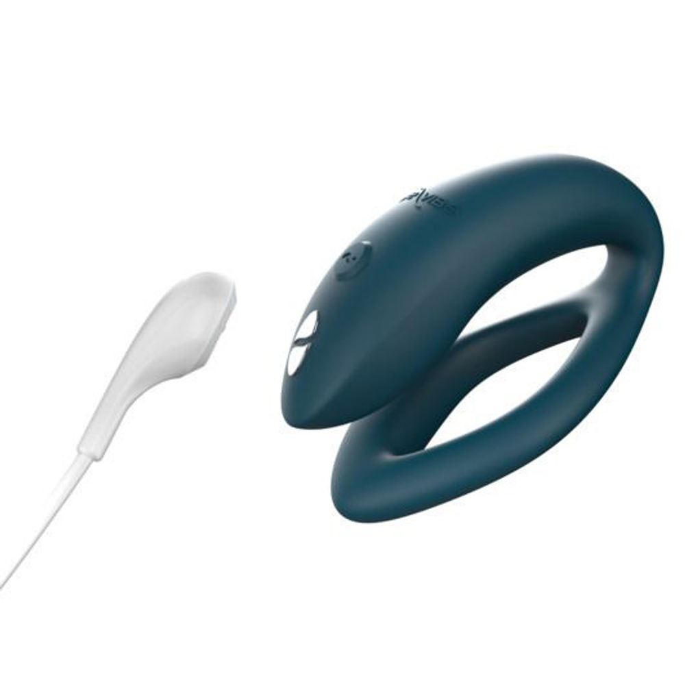 Темно-зеленый вибратор 8см для пар We-Vibe Sync O SNSY6SG8