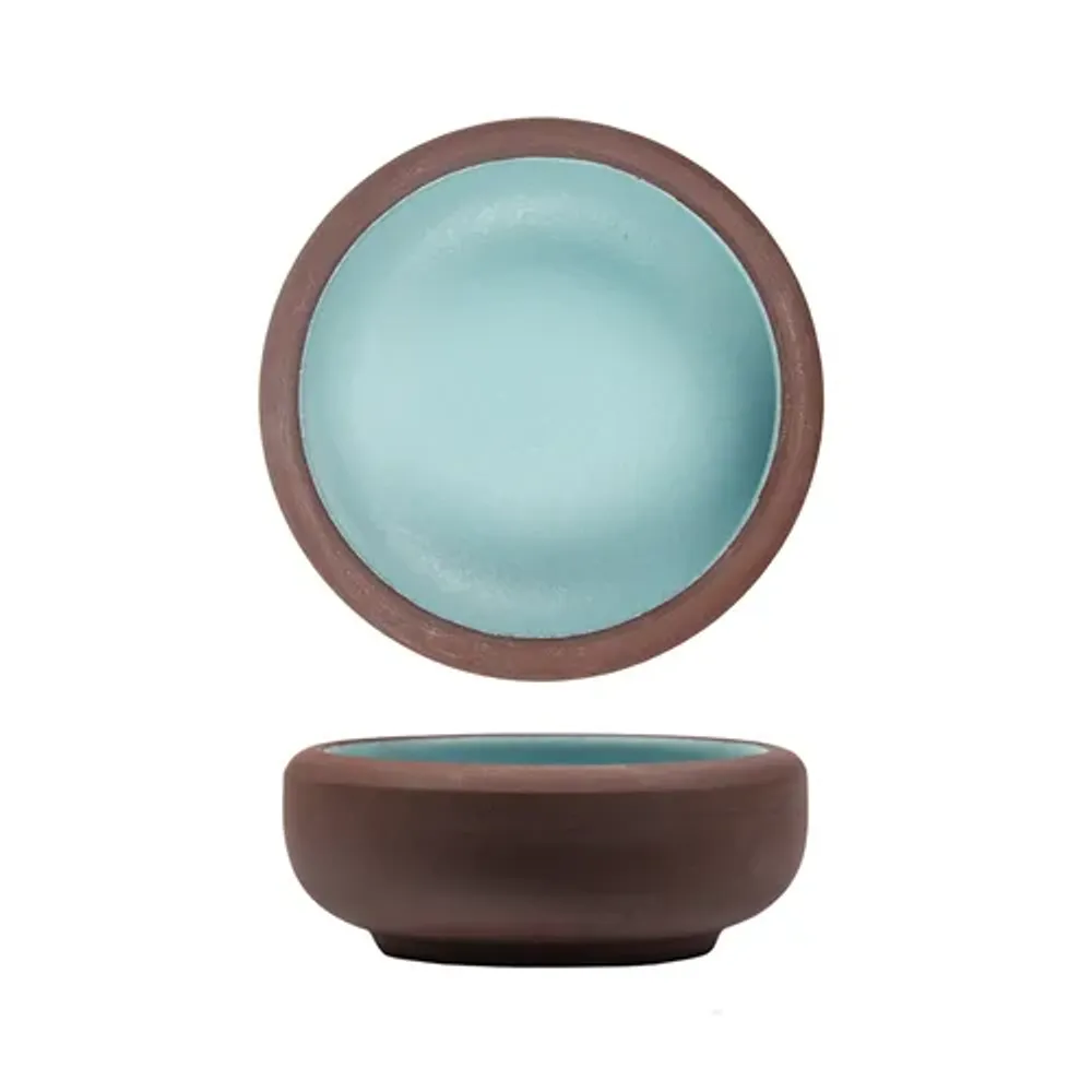 Салатник 200 мл d 11 см h4,5 cм емкость для закусок Blue Matt New Brown Taiga P.L. [6]
