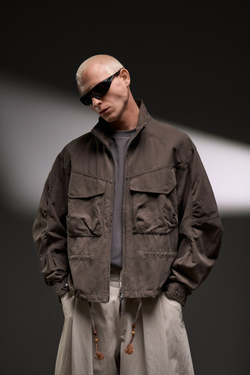 Куртка Blue Monte Stand Collar Work Jacket "Brown"