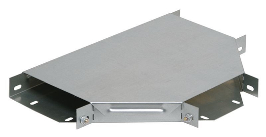 Разветвитель Т-образный 80х100мм RAL 9016 ESCA IEK