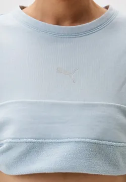 Толстовка женская PUMA WARDROBE ESS Over-Oversized Crew TR