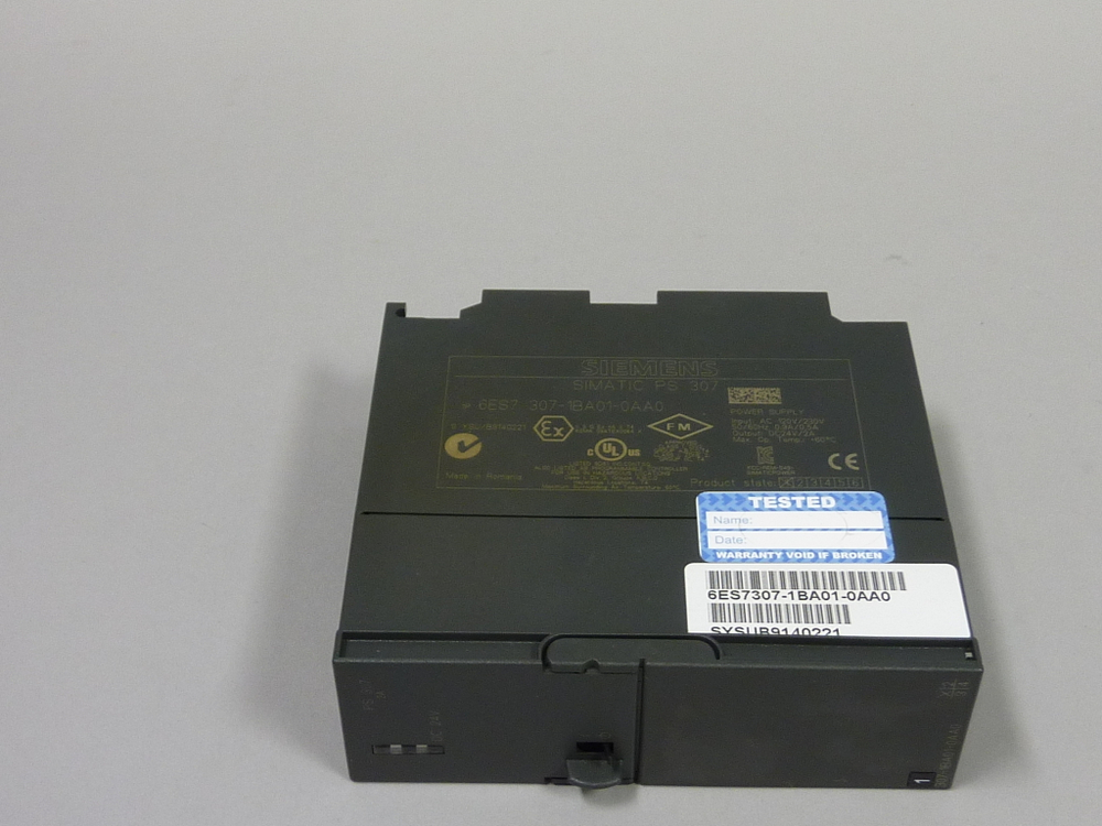 Б/у SIEMENS 6ES7307-1BA01-0AA0