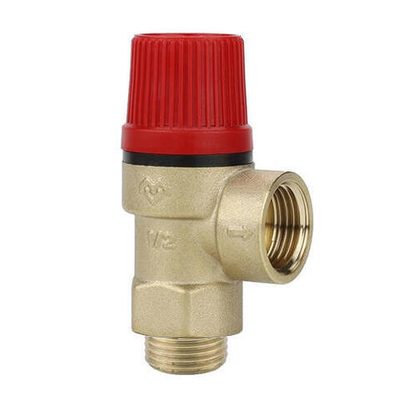 Клапан предохранительный Varmega VM166 - 1/2", сброс 1/2" (НР/ВР, Рн 3 бар, для систем отопления)