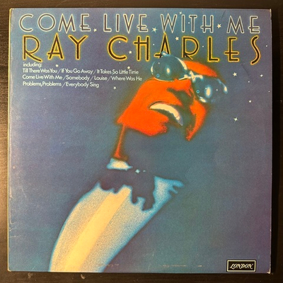 Ray Charles ‎– Come Live With Me (Англия 1974г.)