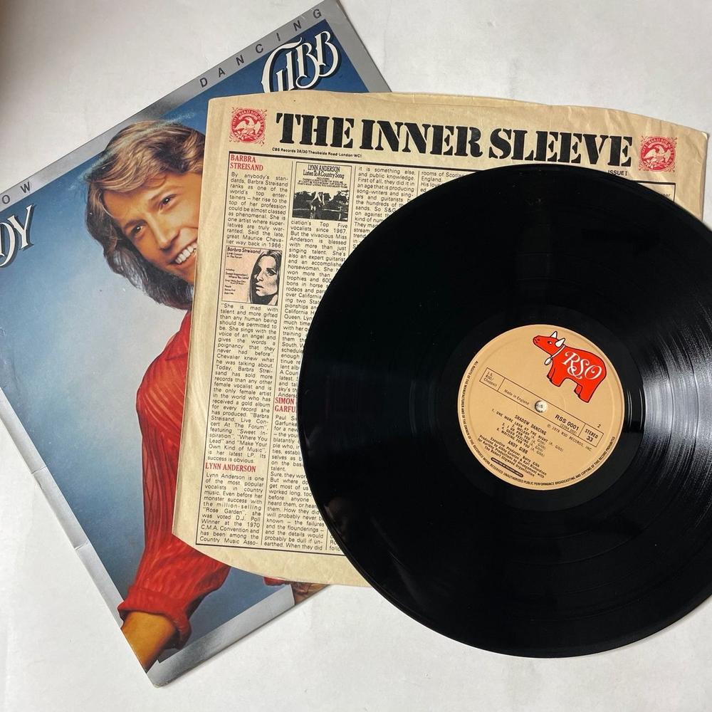 Винтажная виниловая пластинка LP Andy Gibb Shadow Dancing (UK 1978)