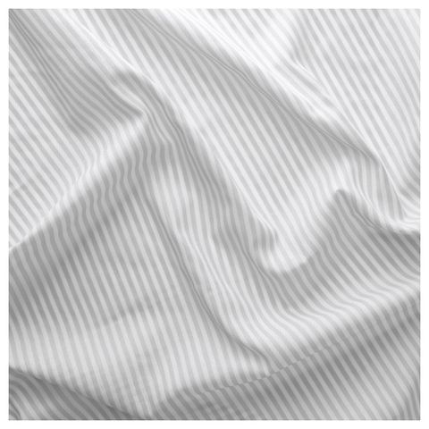Комплект штор IKEA BYMOTT (БЮМОТТ), Серый в полоску, 120х250 см, 2 шт