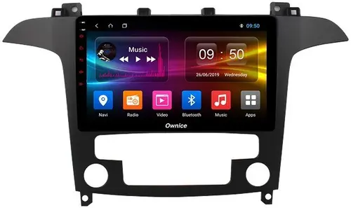 Магнитола для Ford Galaxy / S-Max 2006-2015 (климат) - Kuberg OL-9210-2 IPS, Android 10, 4G SIM-слот