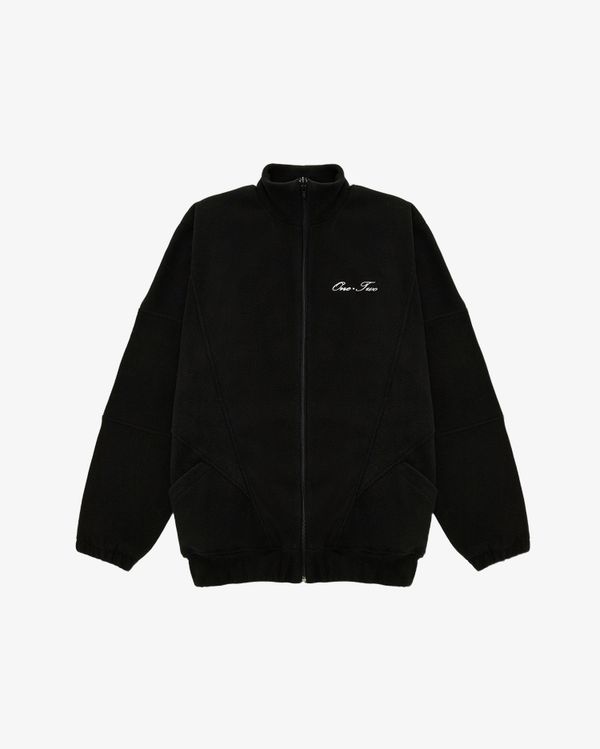 Толстовка Zip-Up черная - фото 8