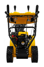 Бензиновая снегоуборочная машина SBM 610S PRO, 212 cc, электростартер, фара, обогрев Denzel