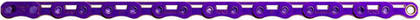 Велосипедная цепь SRAM Force AXS, E1 126LI (126 звеньев), PWR.LCK (замок), Purple (фиолетовый)