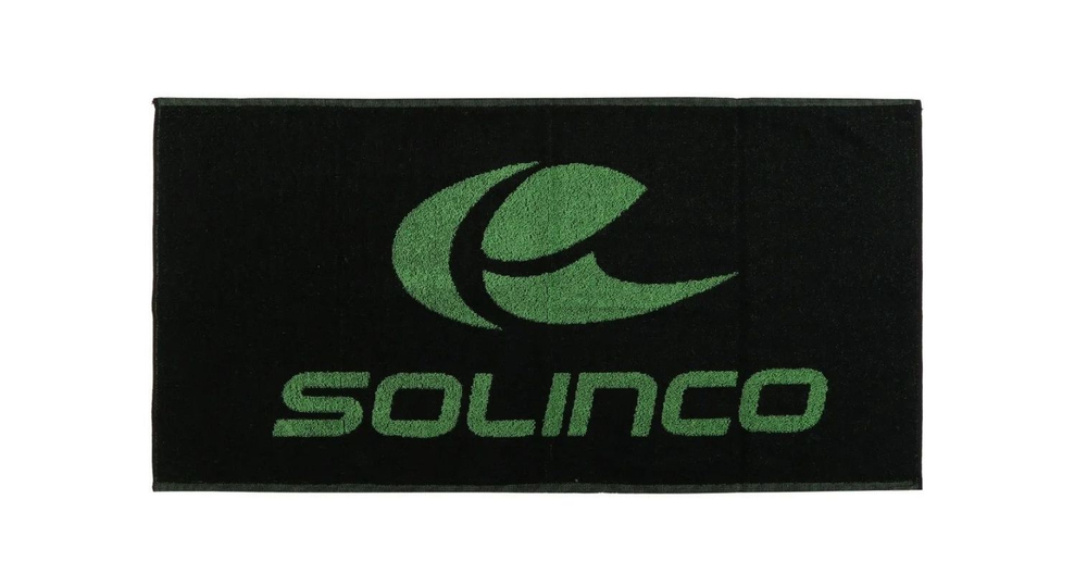 Теннисное полотенце Solinco Towel — black/green
