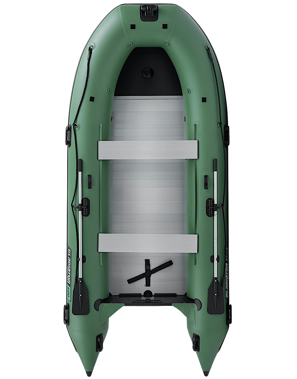 Лодка ПВХ Gladiator Active C400AL с алюминиевым полом -