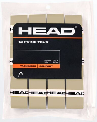 Теннисные намотки Head Prime Tour 12P - серый