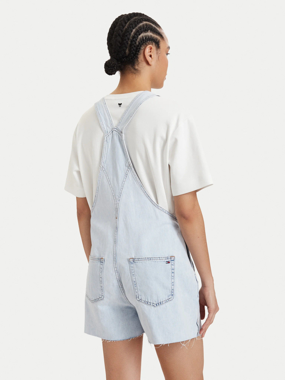 Комбинезон женский TOMMY JEANS MIA DUNGAREE SHORT E
