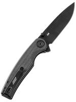Нож складной GhostBlade Moroi, сталь D2, 58-62 HRC, Spear-point, рукоять микарта чёрная, замок Liner lock, 96 г