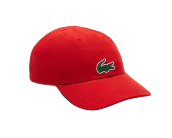 Теннисная кепка Lacoste SPORT Novak Djokovic Microfiber - красный