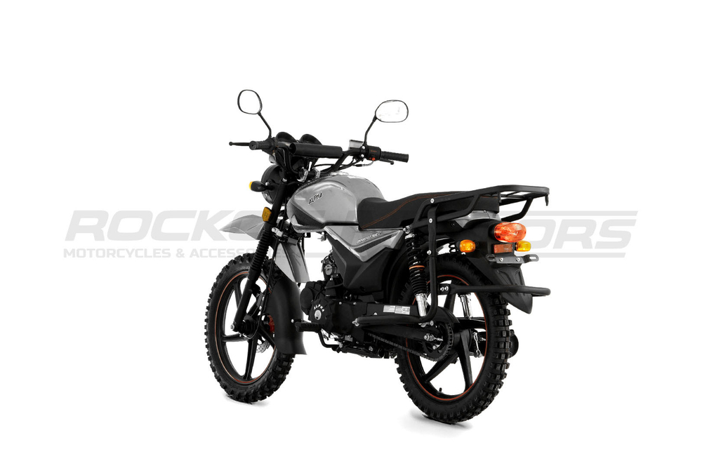 Мопед ROCKOT ALPHA OFFROAD (серый металлик)