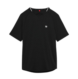 Мужская теннисная футболка Wilson Serve Out - black
