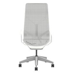 Кресло Herman Miller Cosm, высокая спинка, цвет Mineral, нерегулируемые подлокотники
