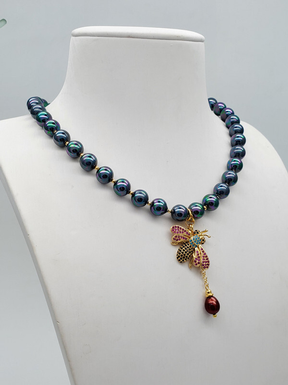 91001114 Колье SELENA PEARLS