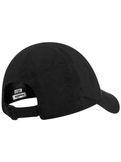 Теннисная кепка Diadora Adjustable Cap - black/optical white