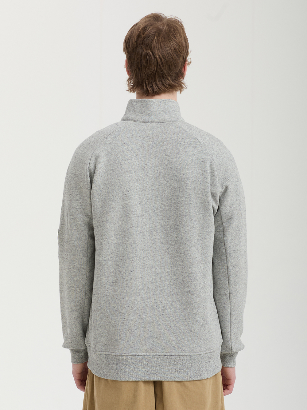 Мужская Толстовка (Half-zip) Diagonal Raised Fleece Lens