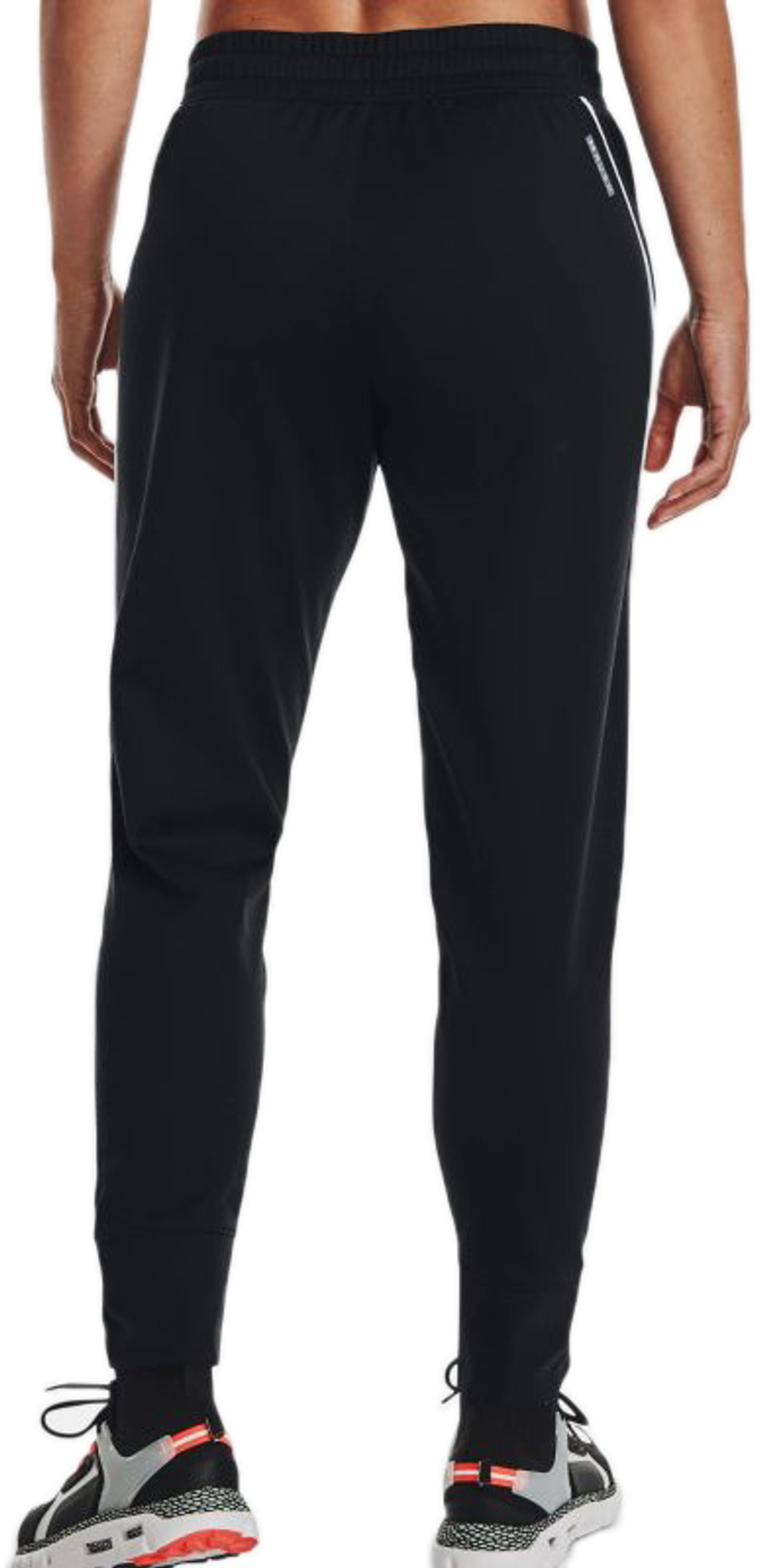 Женские теннисные брюки Under Armour Women's UA Rush Tricot Pants - черный