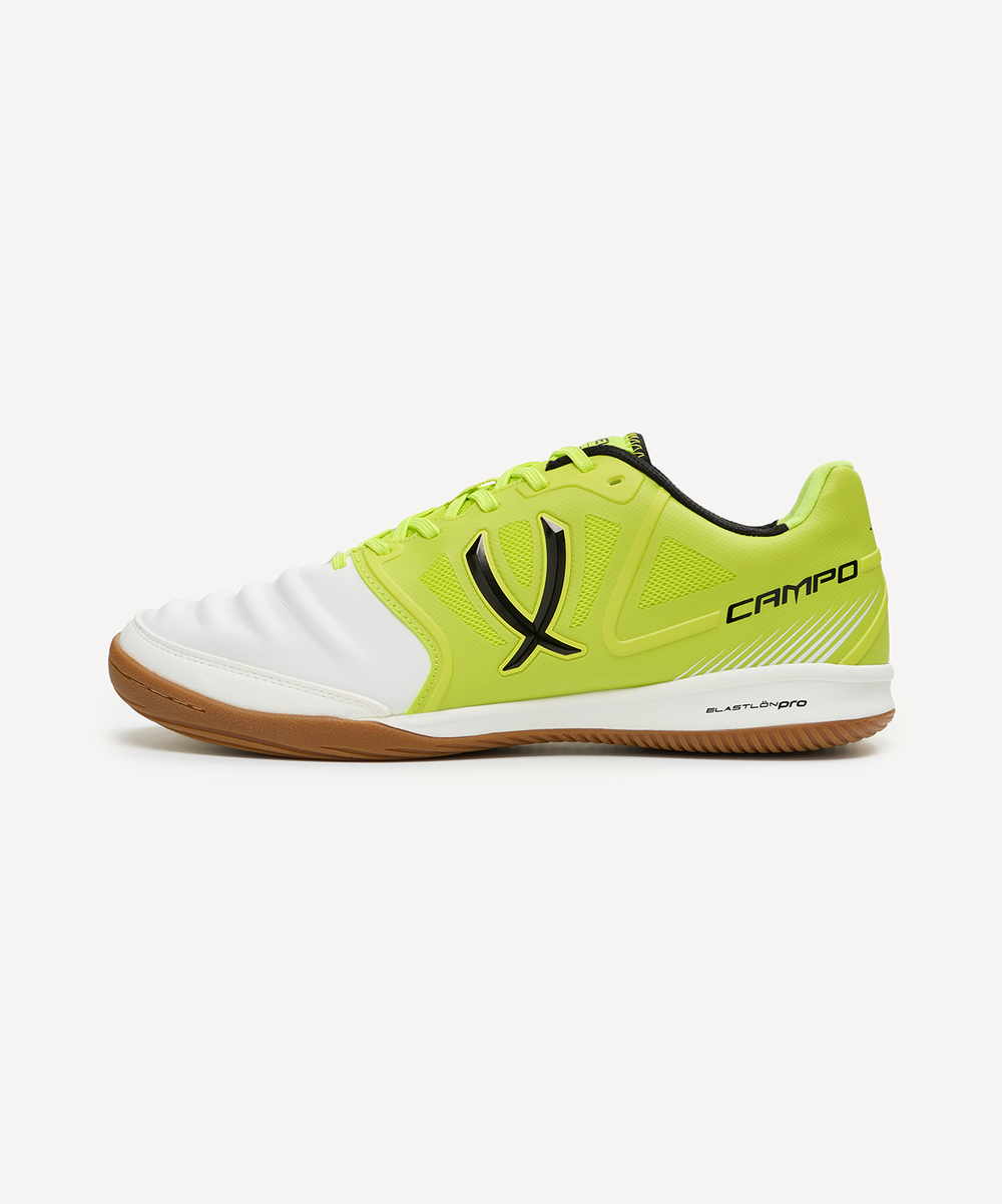 Бутсы зальные JÖGEL CAMPO 2.0, салатовый/белый