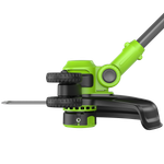 Триммер аккумуляторный Greenworks GD24LT331, 24V, 33 см, с 1хАКБ 4Ач и ЗУ (2113407UB)