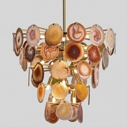 Люстра MARJORIE SKOURAS BEBE CHANDELIER AGATE natural