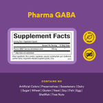 Natural Factors, Stress-Relax®, Pharma GABA®, 60 вегетарианских капсул (100 мг в 1 капсуле)