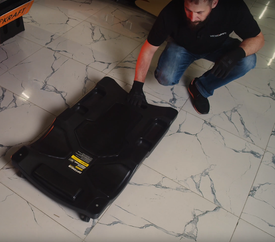 Подкатной лежак Optimus OPT-37185. Оптимальное решение для профессионалов и любителей автодела