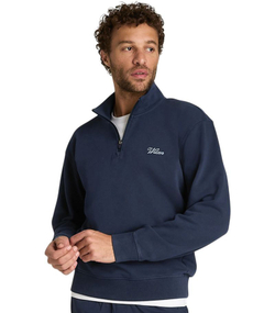 Мужская теннисная толстовка Wilson Playstate Half Zip — classic navy