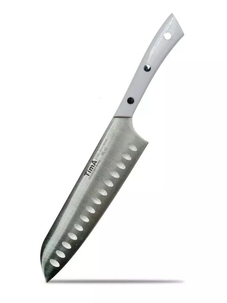 Нож сантоку TimA WhiteLine WL-03, 17,8 см
